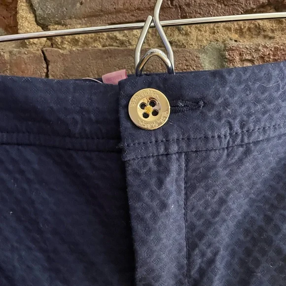 NWT Lily Pulitzer Navy Colette Skort Size 12 - Picture 3 of 5